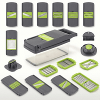 16 - sı 1 - də Çoxfunksiyalı Tərəvəz Doğrayan – Paslanmaz Polad Bıçaqlı Mətbəx KombaynıbizimHousebizimHouse - bizimHouse