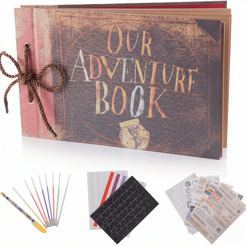 "Our Adventure Book" – Kraft Kağızdan DIY Foto Albom və Xatirə KitabıbizimHousebizimHouse - bizimHouse