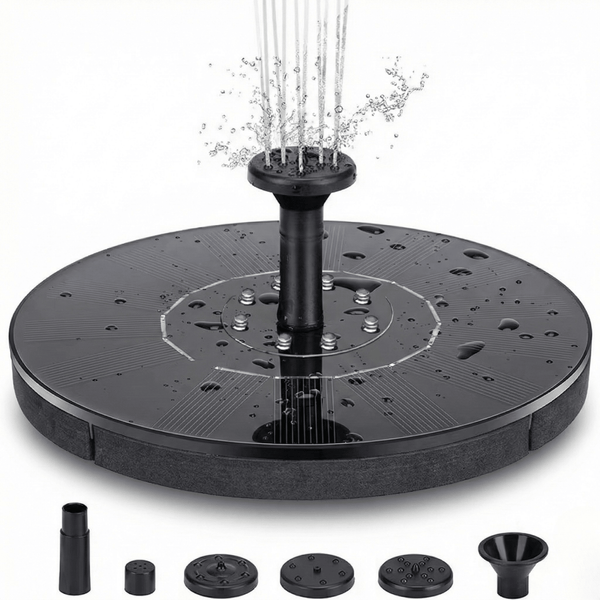Solar Günəş Enerjili Fəvvarə – Bağça və Hovuzlar Üçün Dekorativ Su Şırnağı
