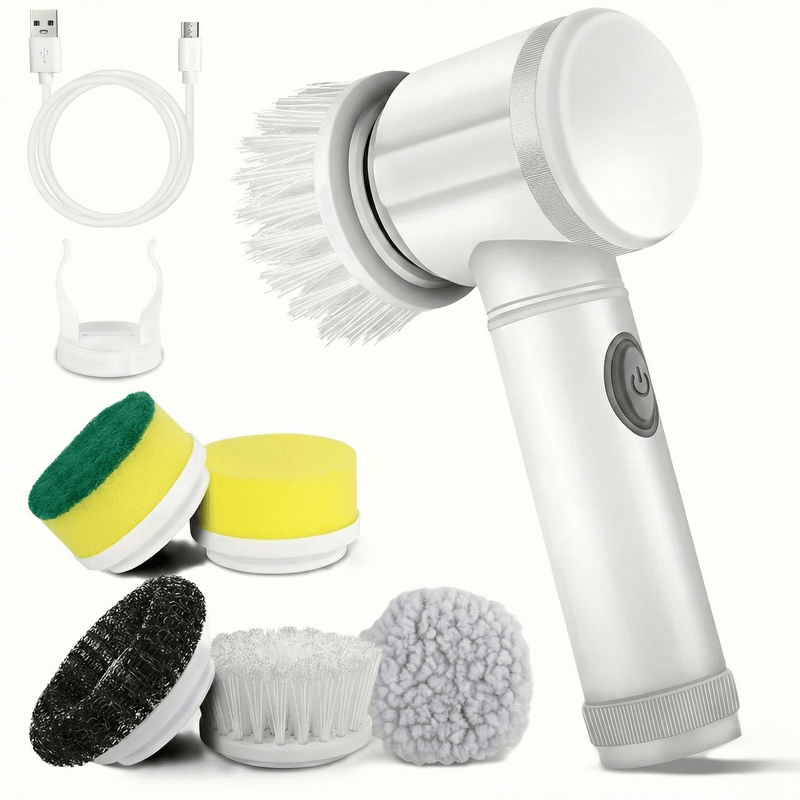 5 - i 1 - də Simsiz Elektrikli Təmizlik Fırçası – USB Şarjlı və UniversalbizimHousebizimHouse - bizimHouse