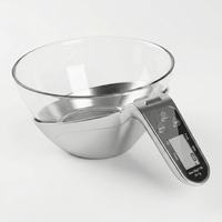 Professional Elektron Mətbəx Tərəzisi – 5kq/1q Dəqiqlik və Geniş Ölçmə QabıbizimHousebizimHouseQara - bizimHouse