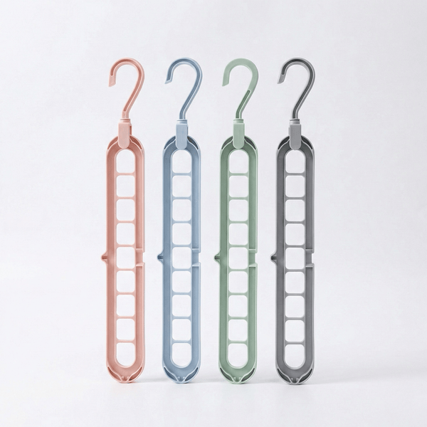 9 Dəlikli Şalvar Asqısı – Qarderobunuzda Maksimum Yerə Qənaət