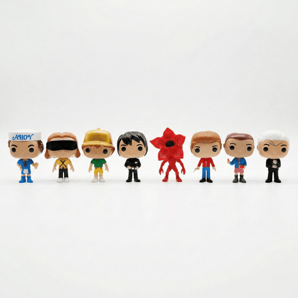 Stranger Things Mini Fiqur Kolleksiyası – PVC Material, Detallı Dizayn