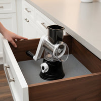 Çoxfunksiyalı Tərəvəz Doğrayan – Paslanmaz Polad Bıçaqlı Rəndə DəstibizimHousebizimHouseQara - bizimHouse