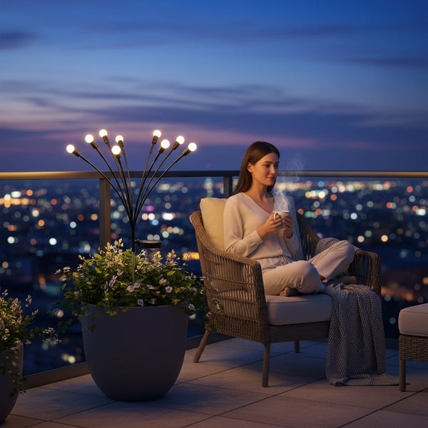 Solar Bağça İşıqları – Günəş Enerjili Dekorativ "Atəşböcəyi" Effektli İşıqlar