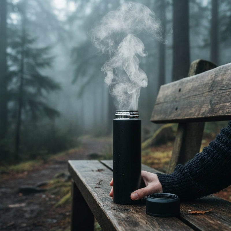 24 OZ Premium Vakuumlu Termos – 304 Paslanmaz PoladbizimHousebizimHouseQara - bizimHouse