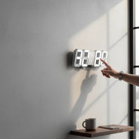 3D LED Rəqəmsal Saat – Modern Minimalist Masa və Divar SaatıbizimHousebizimHouseÇəhrayı qızılı - bizimHouse