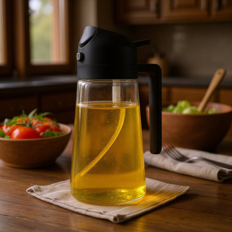 Minimalist "Nordic" Sprey Yağdanlıq – Sağlam Qidalanma Üçün Dəqiq DozalamabizimHousebizimHouseYaşıl - bizimHouse