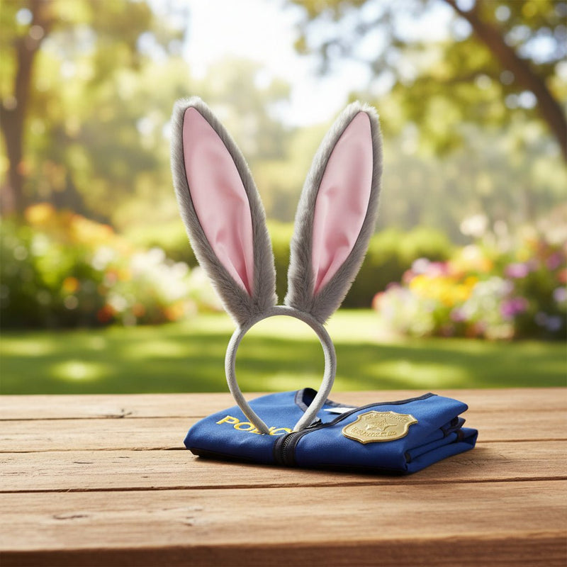 Zootopia "Judy Hopps" Peluş Dovşan Qulağı – Əl İşləməsi Saç AksesuarıbizimHousebizimHouseAğ - bizimHouse
