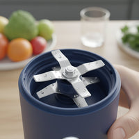 Portativ Simsiz Blender – 22.000 RPM Yüksək Sürətli Meyvə Şirəçəkən StəkanbizimHousebizimHouseMavi - bizimHouse