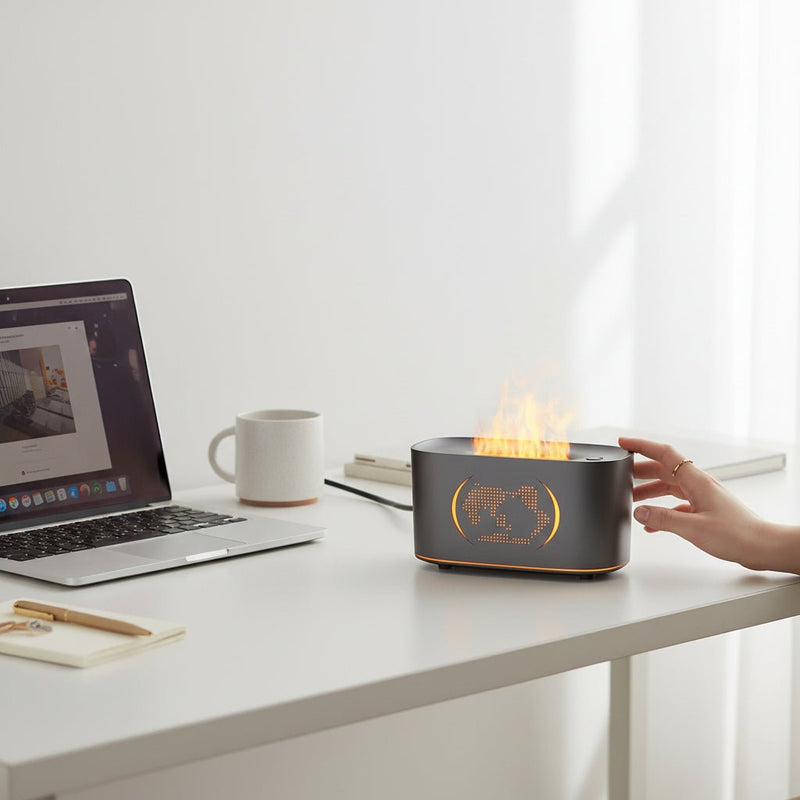 Minimalist Masaüstü Hava Nəmləndiricisi – "Ins - Style" Dizayn və USB BağlantıbizimHousebizimHouseQırmızı - bizimHouse