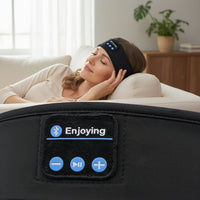 HL Bluetooth 5.0 İdman və Yuxu Bandı – Simsiz Stereo QulaqlıqlarbizimHousebizimHouseQara - bizimHouse