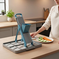 Çoxfunksiyalı Professional Tərəvəz Doğrayan – 25 Bıçaqlı Ultra Dəqiq RəndəbizimHousebizimHouseYaşıl - bizimHouse