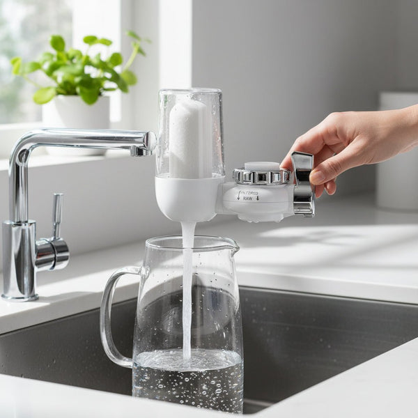 Keramik Filtrli Musluq Su Arıtma Cihazı – Yuyula Bilən Filtr Sistem