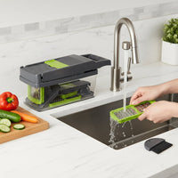 16 - sı 1 - də Çoxfunksiyalı Tərəvəz Doğrayan – Paslanmaz Polad Bıçaqlı Mətbəx KombaynıbizimHousebizimHouse - bizimHouse