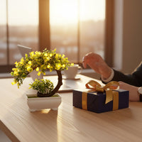 Mini Hilal Gül Bonsai – Ev və Ofis Üçün Estetik DekorasiyabizimHousebizimHouseAğ - bizimHouse