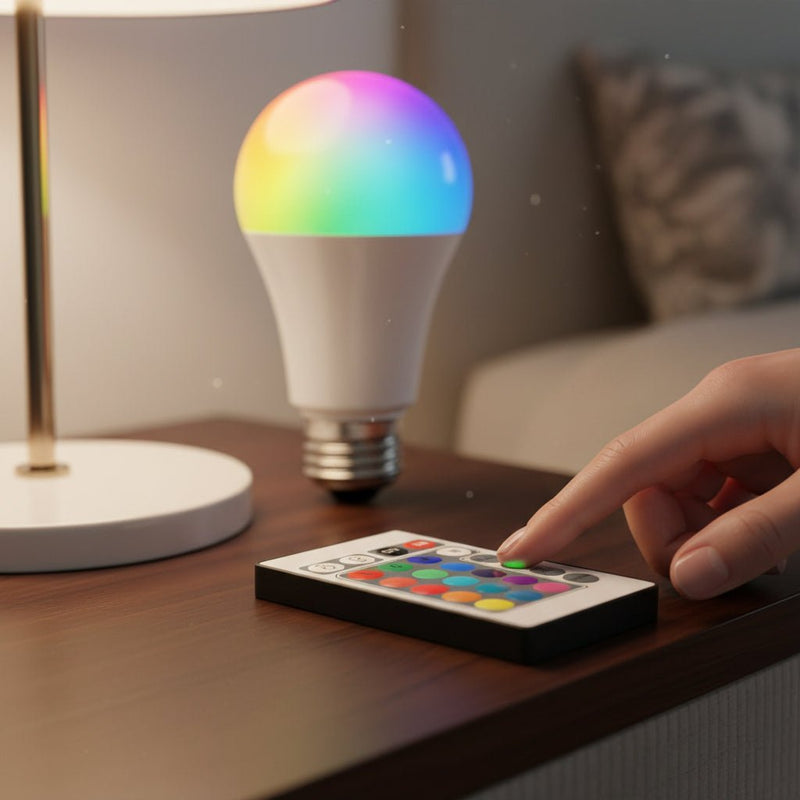 Premium RGB LED Lamba – Pultla İdarəetmə və 2 İllik Zəmanət (5W - 18W)bizimHousebizimHouse - bizimHouse