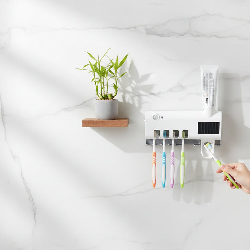Ağıllı UV Diş Fırçası Sterilizatoru – Vanna Otağı Üçün Gigiyenik SaxlamabizimHousebizimHouseQara - bizimHouse