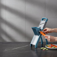 Çoxfunksiyalı Professional Tərəvəz Doğrayan – 25 Bıçaqlı Ultra Dəqiq RəndəbizimHousebizimHouseYaşıl - bizimHouse