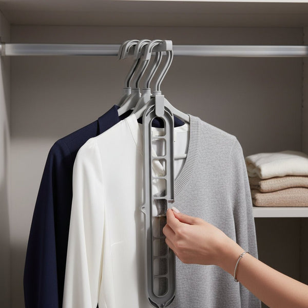 9 Dəlikli Şalvar Asqısı – Qarderobunuzda Maksimum Yerə Qənaət