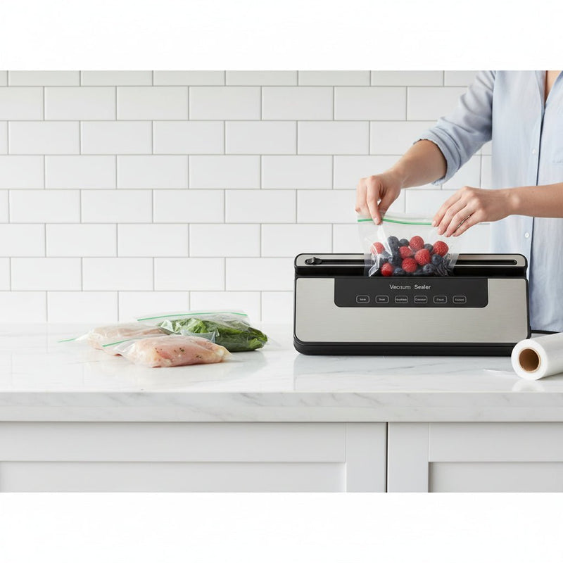 Professional Vakum Paketləmə Cihazı – 120W Güclü Vakum SistemibizimHousebizimHouseTİP A+ 10 torba - bizimHouse