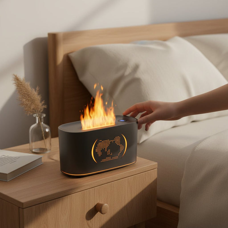 Minimalist Masaüstü Hava Nəmləndiricisi – "Ins - Style" Dizayn və USB BağlantıbizimHousebizimHouseQırmızı - bizimHouse