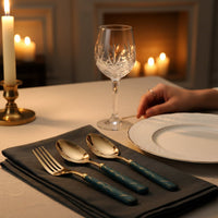 24 - lü Premium Paslanmaz Polad Kürü - Çəngəl DəstibizimHousebizimHouseYaşıl - bizimHouse