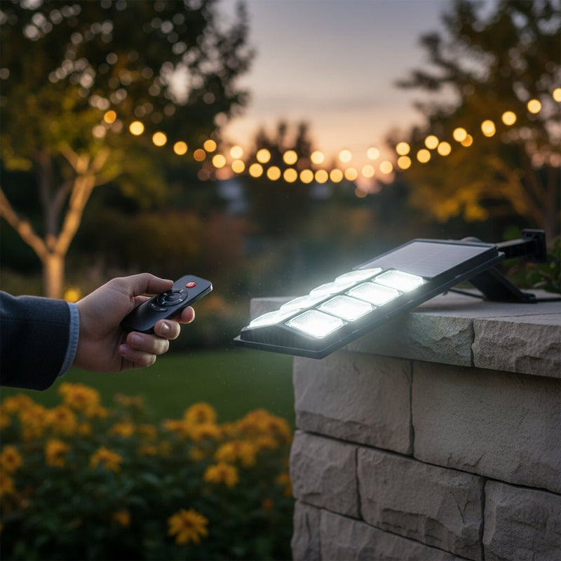 Professional Solar Küçə Lambası – 100W Gücündə, Sensorlu və PultlubizimHousebizimHouse4 - bizimHouse