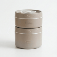 Paslanmaz Polad Nahar Qabı Dəsti – Mikrodalğalı Soba üçün Uyğun və İstilik İzolyasiyalıbizimHousebizimHouseBej - bizimHouse