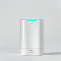 Mini USB Hava Nəmləndirici - 2.5L Tutum və Rəngarəng Gecə İşığıbizimHousebizimHouseAğ - bizimHouse