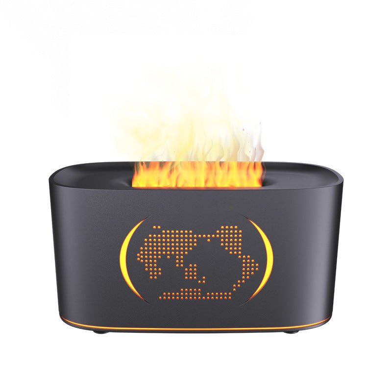 Minimalist Masaüstü Hava Nəmləndiricisi – "Ins - Style" Dizayn və USB BağlantıbizimHousebizimHouseQara - bizimHouse