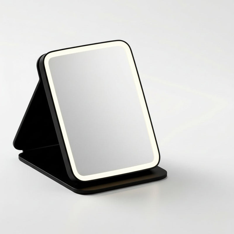 LED İşıqlı Masaüstü Makiyaj Güzgüsü – 3 Rəngli İşıqlandırma RejimibizimHousebizimHouseQara - bizimHouse