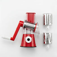 Çoxfunksiyalı Tərəvəz Doğrayan – Paslanmaz Polad Bıçaqlı Rəndə DəstibizimHousebizimHouseQırmızı - bizimHouse