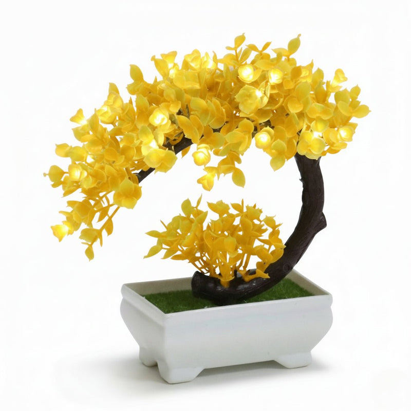 Mini Hilal Gül Bonsai – Ev və Ofis Üçün Estetik DekorasiyabizimHousebizimHouseSarı - bizimHouse