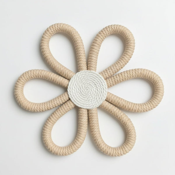 Skandinaviya Üslublu Əl İşləməsi Makrome Göyqurşağı – Pambıq İp Divar Dekoru