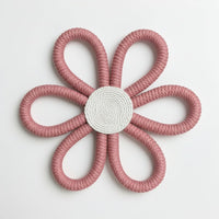 Skandinaviya Üslublu Əl İşləməsi Makrome Göyqurşağı – Pambıq İp Divar DekorubizimHousebizimHouseÇəhrayı - bizimHouse