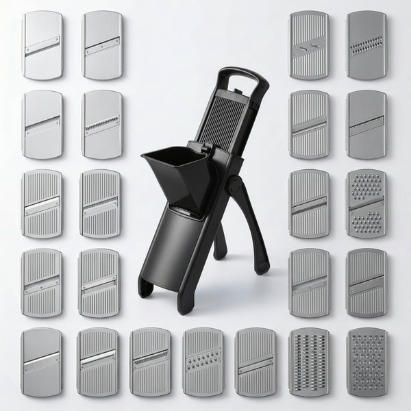 Çoxfunksiyalı Professional Tərəvəz Doğrayan – 25 Bıçaqlı Ultra Dəqiq Rəndə