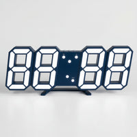 3D LED Rəqəmsal Saat – Modern Minimalist Masa və Divar SaatıbizimHousebizimHouseMavi - bizimHouse