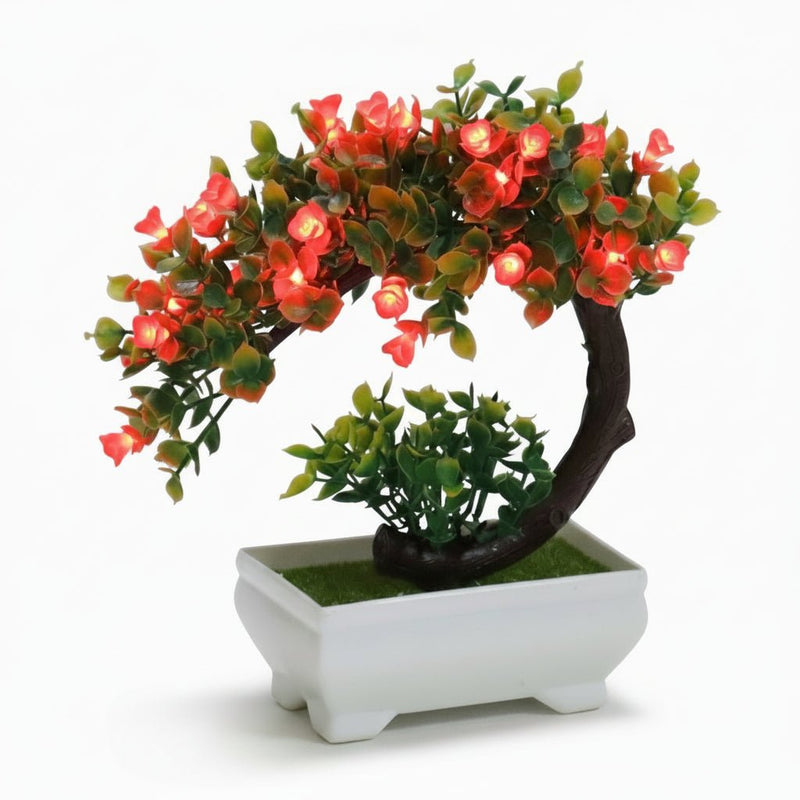 Mini Hilal Gül Bonsai – Ev və Ofis Üçün Estetik DekorasiyabizimHousebizimHouseQırmızı - bizimHouse