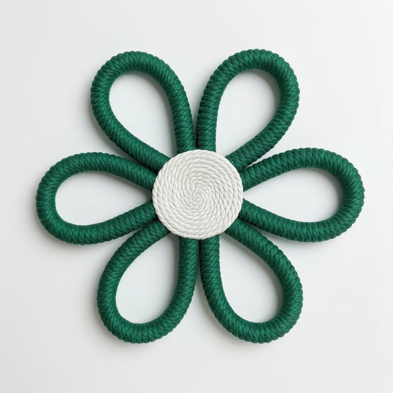 Skandinaviya Üslublu Əl İşləməsi Makrome Göyqurşağı – Pambıq İp Divar DekorubizimHousebizimHouseYaşıl - bizimHouse