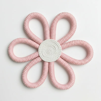 Skandinaviya Üslublu Əl İşləməsi Makrome Göyqurşağı – Pambıq İp Divar Dekoru