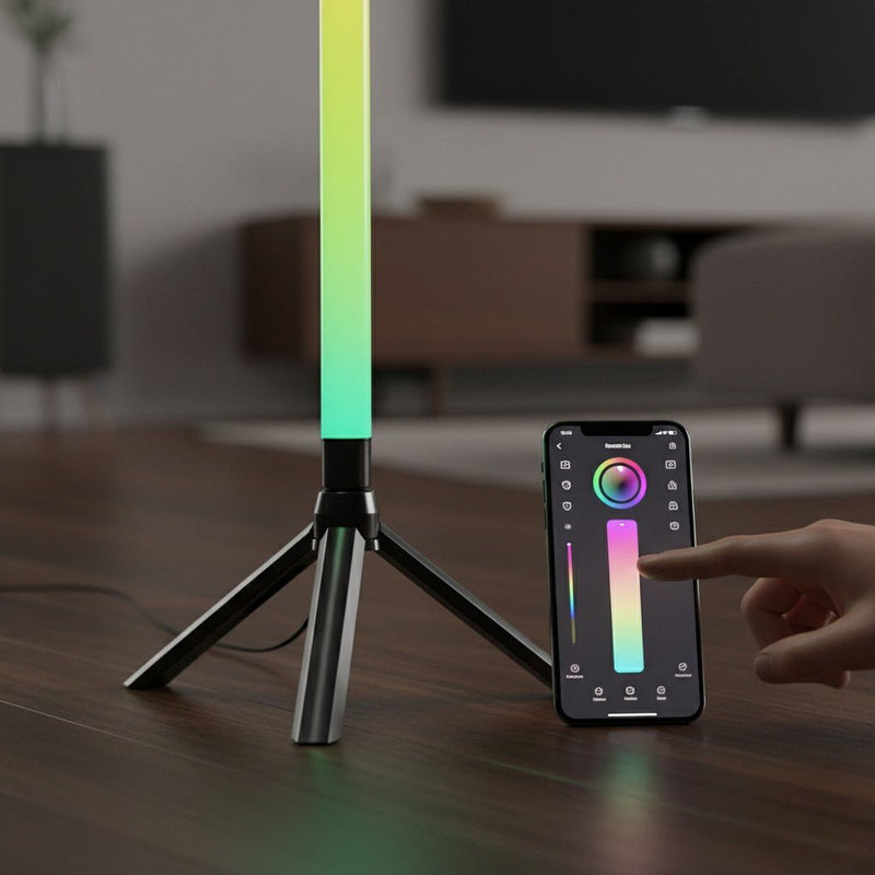 360° RGB Smart Künc Lampası – APP + Pult İdarəetməli, 120 smbizimHousebizimHouse - bizimHouse
