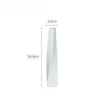 Modern Minimalist Keramika Vaza – Sırlı Səth və Abstrakt DizaynbizimHousebizimHouseAğ - bizimHouse